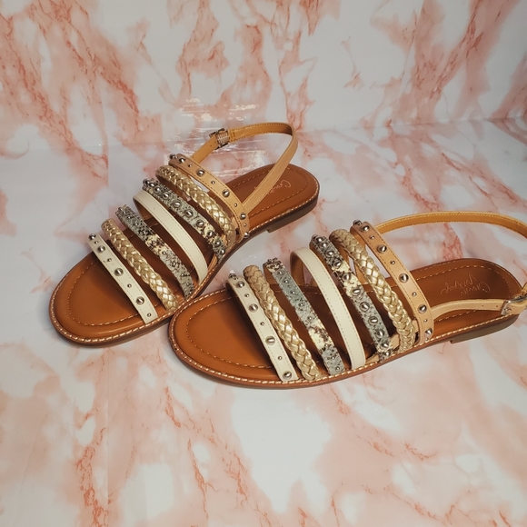 Crown Vintage Womens Sandals Size 8 New - Picture 12 of 15